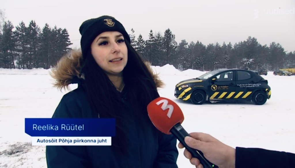 Talvised teeolud lumises Eestis